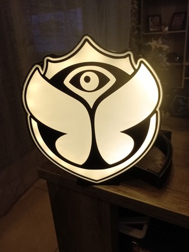 Logo lumineux tomorrowland - lumineux,