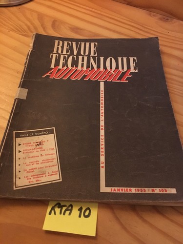Revue technique automobile - revue,
