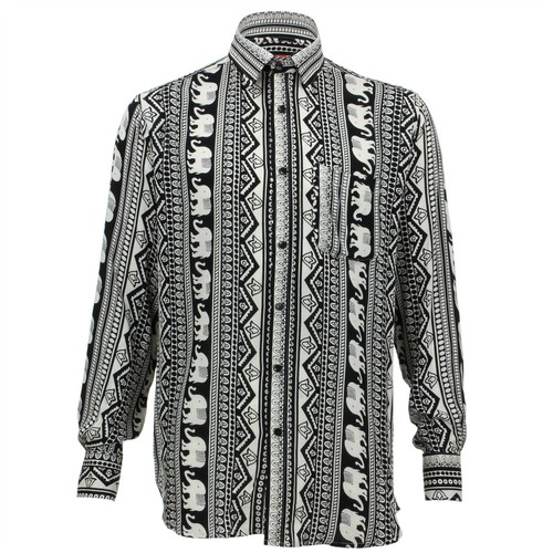 Hommes bruyant chemise - hommes, rétro