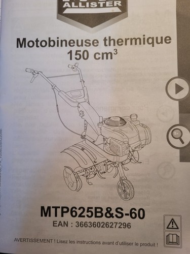 Une motobineuse thermique - , 150