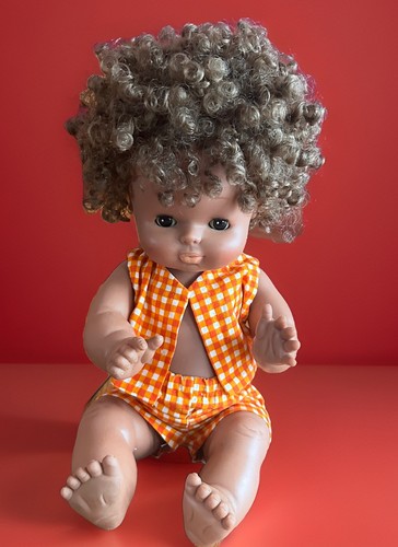 Poupée poupon bébé frisé - poupée,