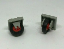 LEGO : 2x Roue Pneu Avion