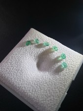 Lot de 6 Émeraudes Naturelles – Taille Ovale