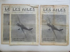 AILES 1938 897 TIPSY VUILLEMIN AMIOT 340 HYDRAVION MACCHI TAUPIN COULAUD POU