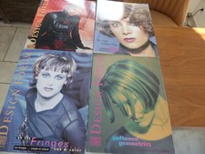 Coiffure Coupe Couleurs Lot 4 livres DESIGN FORUM Pivot Point 1996 - 1998