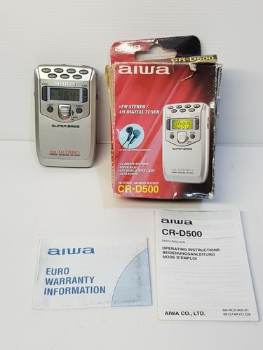Vintage aiwa d500 fm - aiwa, cr-d500