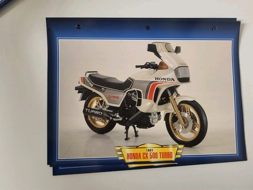 Carte fiche motos passion - fiche, 1981