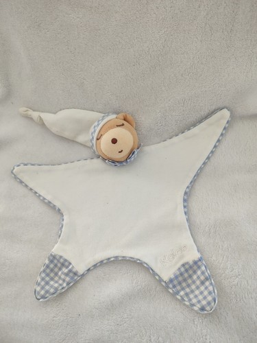 Doudou plat etoile ours - plat,