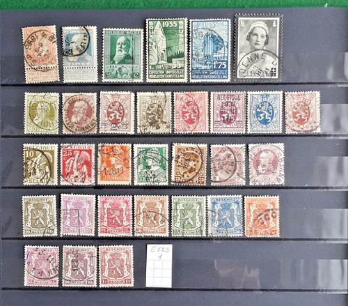 E123 belgique congo belge - e123, lot