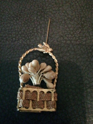 Broche panier tresse - broche,