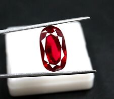 Juillet Naissance Burma Rouge Pierre Précieuse Rubis Naturel 27.05Ct/18mm Prise