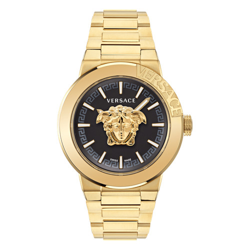 Versace montre doré - versace,