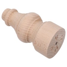 Embout en bois brut 12 x 6 cm