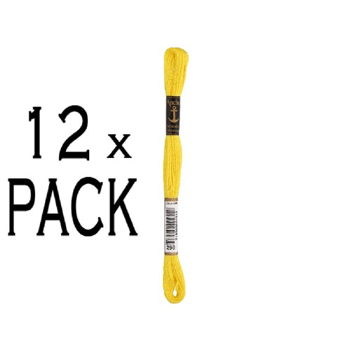 12x anchor torsade jaune - 8m,,