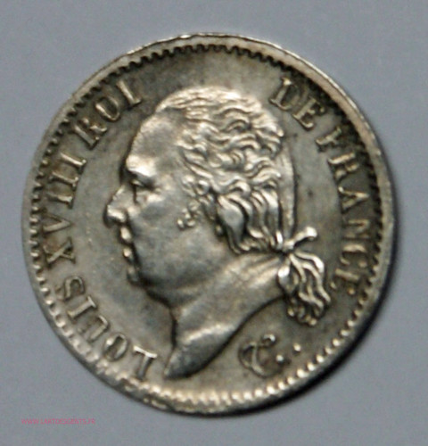 Quart franc 1817 - de,