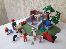 playmobil le centre de lavage " chevaux poney  " - ref 4193 ?