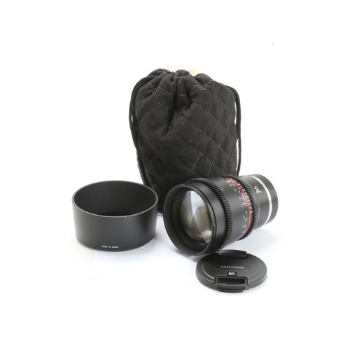 Samyang vdslr t as - 1,5/85, if