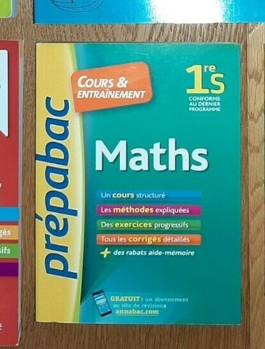 Prépabac 1ère maths - prépabac,