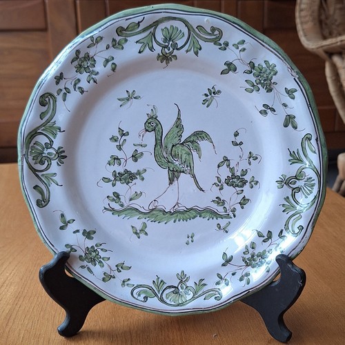 Assiette faïence décor - en,