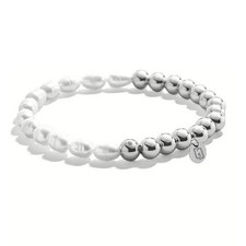 Bracelet Elastique Femme LIU JO LUXURY LJ2700 Acier Inoxydable Perles