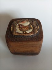 Boite Céramique Et Bois Blin