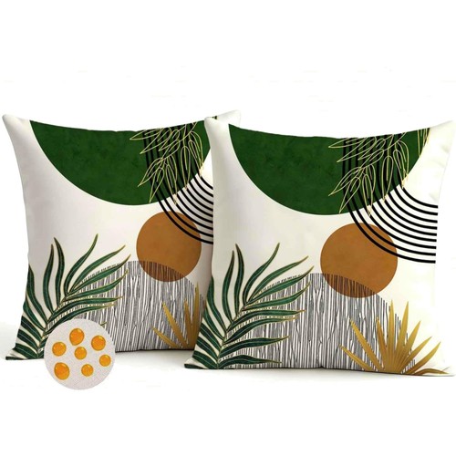 Housses coussin 40x40 vert - housses,