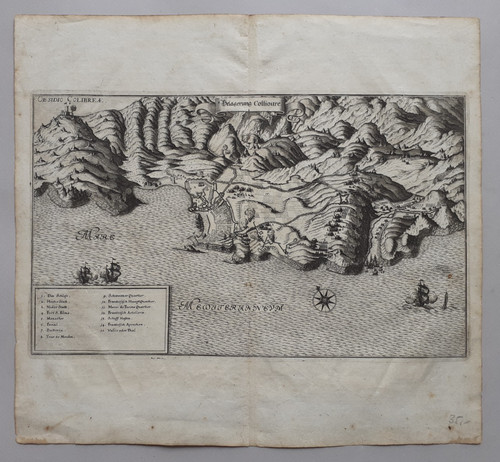 Vue collioure par merian - de, collioure.