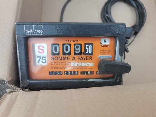 Compteur taxi ancien - compteur, /