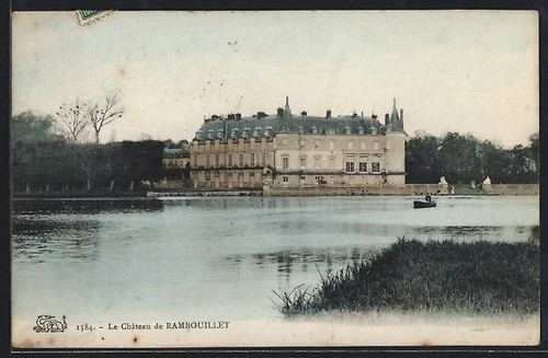 Cpa rambouillet château - château,