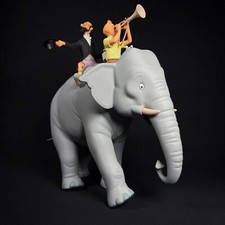 ELEPHANT TINTIN SUR LA PISTE DE KHI-OSKH FARIBOLES