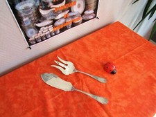 Couvert à poisson en métal argenté Guildes Des Orfèvres modèle Marly