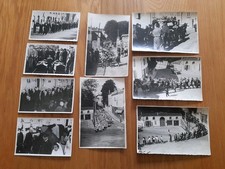 Lot Photos Originales Resistance 1944 Enterrement La Reole ww2