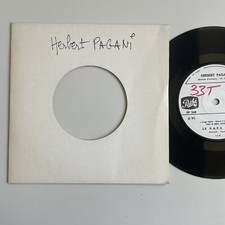 SP promo HERBERT PAGANI - LE P A P E - Chez nous  - PATHE SP 248 - 1972