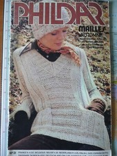 MAGAZINE PHILDAR n° 31  vintage - Mailles automne homme & femme - châles