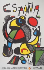 [AFFICHE D'ART] Joan Miro : Espana, 1982 - Lithographie originale signée #Maeght