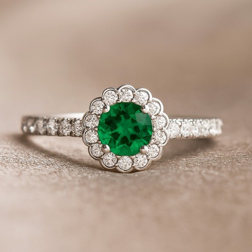 Bague coeur couronne - couronne, diamant