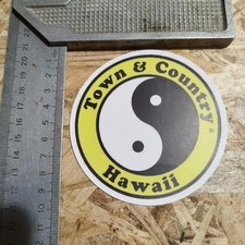 ** sticker autocollant T & C -