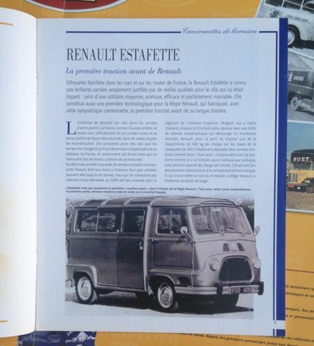 Fascicule renault estafette - renault,