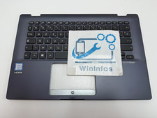 Plasturgie coque dessus touchpad cover & clavier ASUS Vivobook Flip 14 (TP412U)