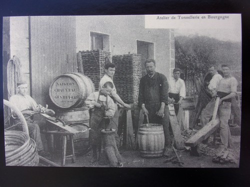 Carte postale bourgogne - carte,