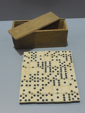 -BOITE 28 DOMINOS ANCIENS