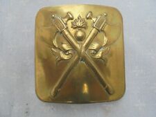 boucle de ceinturon  de sapeur