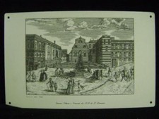 Impression Chemins De Ans 60- Genova Vintage Moderne