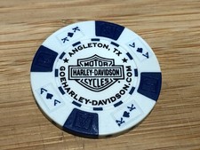 Harley Davidson Poker Chip