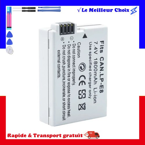 Batterie lpe8 pour canon - batterie,