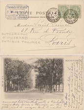 CPA AUTOGRAPHE D'OUVRARD