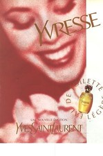 PUBLICITE ADVERTISING1997 YVES