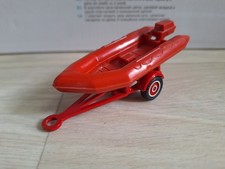 Solido 1/43ème - Zodiac + Remorque Pompier - Bateau de Sauvetage Léger