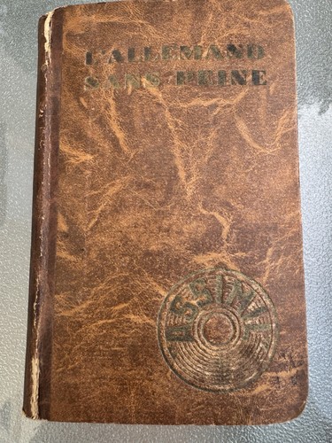 Allemand sans peine - sans,
