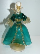 -JOLI SUJET personnage vénitien VERRE DE VENISE MURANO vitrine COLLECTION